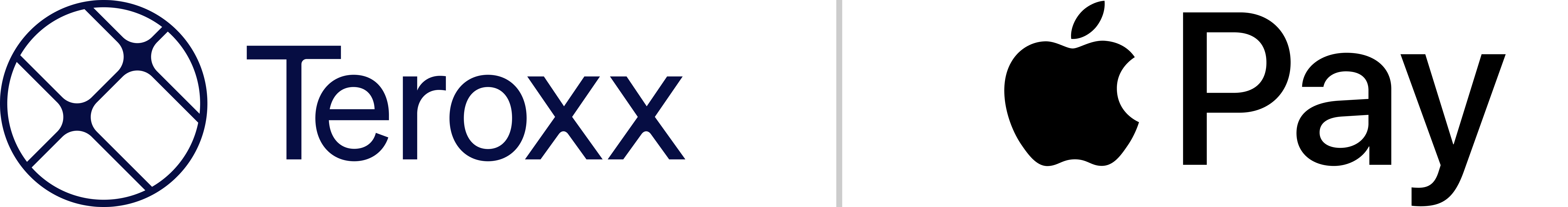 Teroxx and Apple Pay Logo